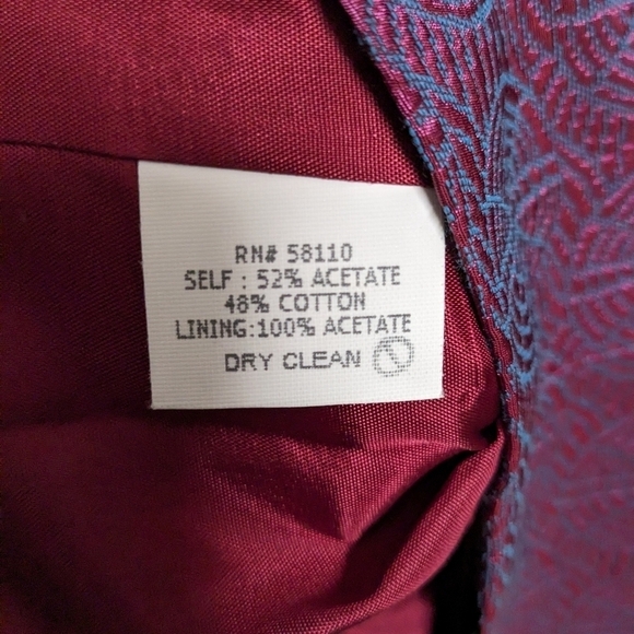 Vintage David Meister shift dress geometric abstract - Picture 6 of 6